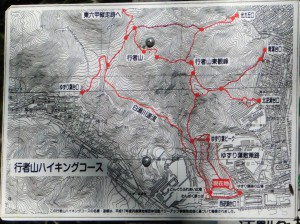 3-登山口の地図